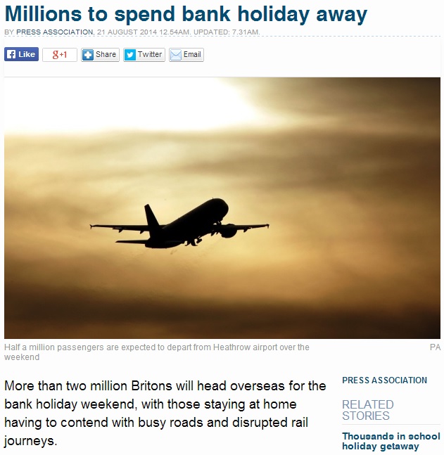 Spend Bank Holiday